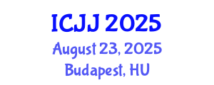 International Conference on Juvenile Justice (ICJJ) August 23, 2025 - Budapest, Hungary