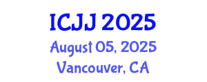 International Conference on Juvenile Justice (ICJJ) August 05, 2025 - Vancouver, Canada