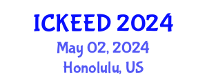 International Conference on Kansei Engineering and Ergonomic Design (ICKEED) May 02, 2024 - Honolulu, United States