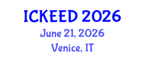 International Conference on Kansei Engineering and Ergonomic Design (ICKEED) June 21, 2026 - Venice, Italy