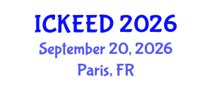 International Conference on Kansei Engineering and Ergonomic Design (ICKEED) September 20, 2026 - Paris, France