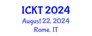 International Conference on Kidney Transplantation (ICKT) August 22, 2024 - Rome, Italy