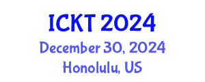 International Conference on Kidney Transplantation (ICKT) December 30, 2024 - Honolulu, United States
