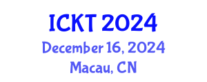 International Conference on Kidney Transplantation (ICKT) December 16, 2024 - Macau, China