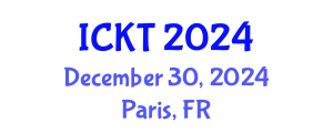 International Conference on Kidney Transplantation (ICKT) December 30, 2024 - Paris, France