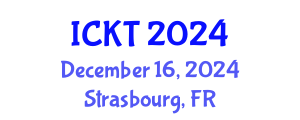 International Conference on Kidney Transplantation (ICKT) December 16, 2024 - Strasbourg, France