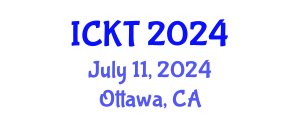 International Conference on Kidney Transplantation (ICKT) July 11, 2024 - Ottawa, Canada