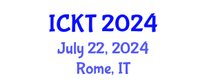 International Conference on Kidney Transplantation (ICKT) July 22, 2024 - Rome, Italy