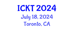 International Conference on Kidney Transplantation (ICKT) July 18, 2024 - Toronto, Canada