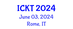 International Conference on Kidney Transplantation (ICKT) June 03, 2024 - Rome, Italy