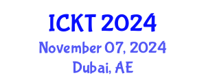 International Conference on Kidney Transplantation (ICKT) November 07, 2024 - Dubai, United Arab Emirates