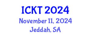 International Conference on Kidney Transplantation (ICKT) November 11, 2024 - Jeddah, Saudi Arabia