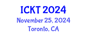 International Conference on Kidney Transplantation (ICKT) November 25, 2024 - Toronto, Canada