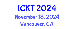 International Conference on Kidney Transplantation (ICKT) November 18, 2024 - Vancouver, Canada