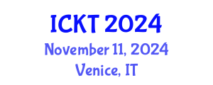 International Conference on Kidney Transplantation (ICKT) November 11, 2024 - Venice, Italy