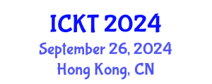 International Conference on Kidney Transplantation (ICKT) September 26, 2024 - Hong Kong, China