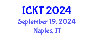 International Conference on Kidney Transplantation (ICKT) September 19, 2024 - Naples, Italy
