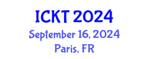 International Conference on Kidney Transplantation (ICKT) September 16, 2024 - Paris, France