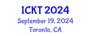 International Conference on Kidney Transplantation (ICKT) September 19, 2024 - Toronto, Canada