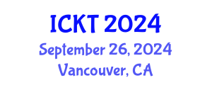 International Conference on Kidney Transplantation (ICKT) September 26, 2024 - Vancouver, Canada