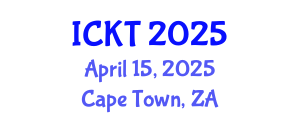 International Conference on Kidney Transplantation (ICKT) April 15, 2025 - Cape Town, South Africa