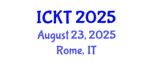 International Conference on Kidney Transplantation (ICKT) August 23, 2025 - Rome, Italy