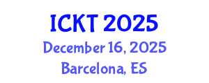 International Conference on Kidney Transplantation (ICKT) December 16, 2025 - Barcelona, Spain