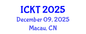 International Conference on Kidney Transplantation (ICKT) December 09, 2025 - Macau, China