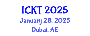 International Conference on Kidney Transplantation (ICKT) January 28, 2025 - Dubai, United Arab Emirates