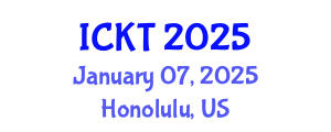 International Conference on Kidney Transplantation (ICKT) January 07, 2025 - Honolulu, United States