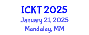 International Conference on Kidney Transplantation (ICKT) January 21, 2025 - Mandalay, Myanmar