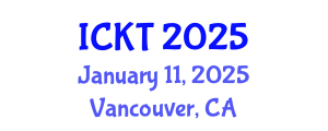 International Conference on Kidney Transplantation (ICKT) January 11, 2025 - Vancouver, Canada