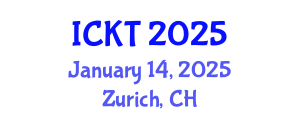 International Conference on Kidney Transplantation (ICKT) January 14, 2025 - Zurich, Switzerland