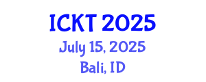 International Conference on Kidney Transplantation (ICKT) July 15, 2025 - Bali, Indonesia