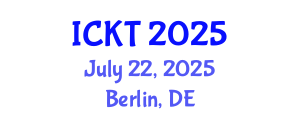International Conference on Kidney Transplantation (ICKT) July 22, 2025 - Berlin, Germany