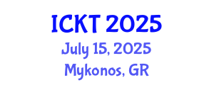 International Conference on Kidney Transplantation (ICKT) July 15, 2025 - Mykonos, Greece