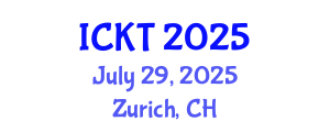International Conference on Kidney Transplantation (ICKT) July 29, 2025 - Zurich, Switzerland