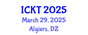 International Conference on Kidney Transplantation (ICKT) March 29, 2025 - Algiers, Algeria