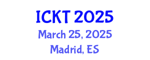International Conference on Kidney Transplantation (ICKT) March 25, 2025 - Madrid, Spain