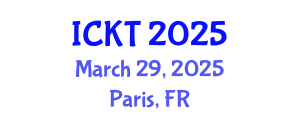 International Conference on Kidney Transplantation (ICKT) March 29, 2025 - Paris, France