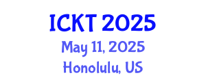 International Conference on Kidney Transplantation (ICKT) May 11, 2025 - Honolulu, United States