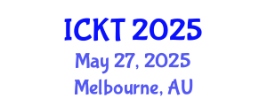 International Conference on Kidney Transplantation (ICKT) May 27, 2025 - Melbourne, Australia