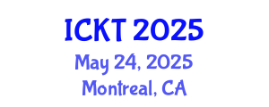 International Conference on Kidney Transplantation (ICKT) May 24, 2025 - Montreal, Canada