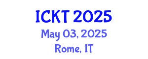 International Conference on Kidney Transplantation (ICKT) May 03, 2025 - Rome, Italy
