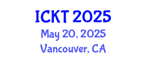 International Conference on Kidney Transplantation (ICKT) May 20, 2025 - Vancouver, Canada