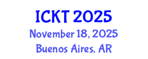 International Conference on Kidney Transplantation (ICKT) November 18, 2025 - Buenos Aires, Argentina