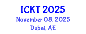 International Conference on Kidney Transplantation (ICKT) November 08, 2025 - Dubai, United Arab Emirates
