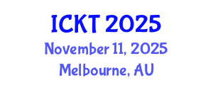 International Conference on Kidney Transplantation (ICKT) November 11, 2025 - Melbourne, Australia