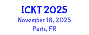 International Conference on Kidney Transplantation (ICKT) November 18, 2025 - Paris, France