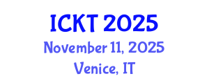 International Conference on Kidney Transplantation (ICKT) November 11, 2025 - Venice, Italy